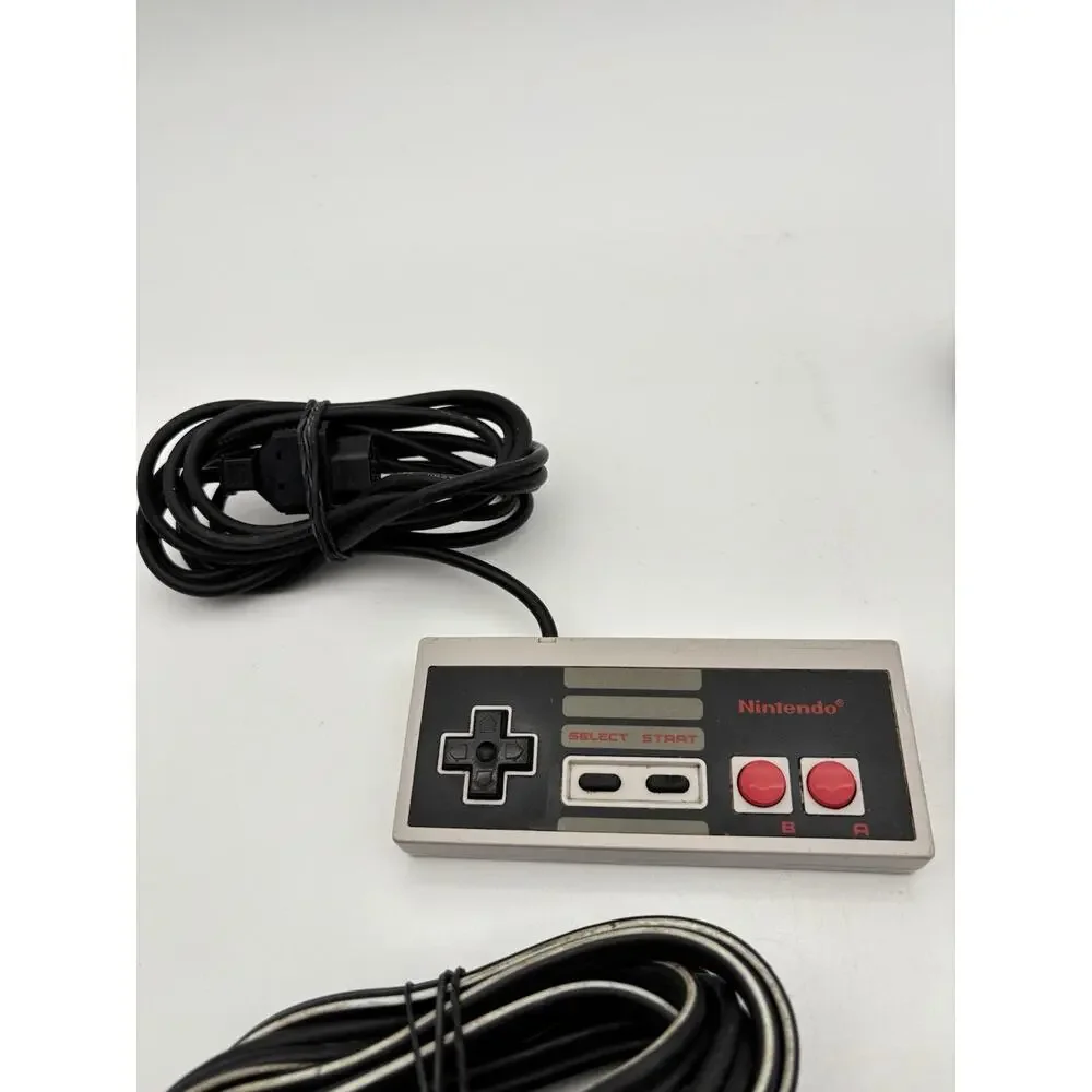 Nintendo Nes Advantage Controller with 2- OEM NES-004 Nintendo Controllers Works